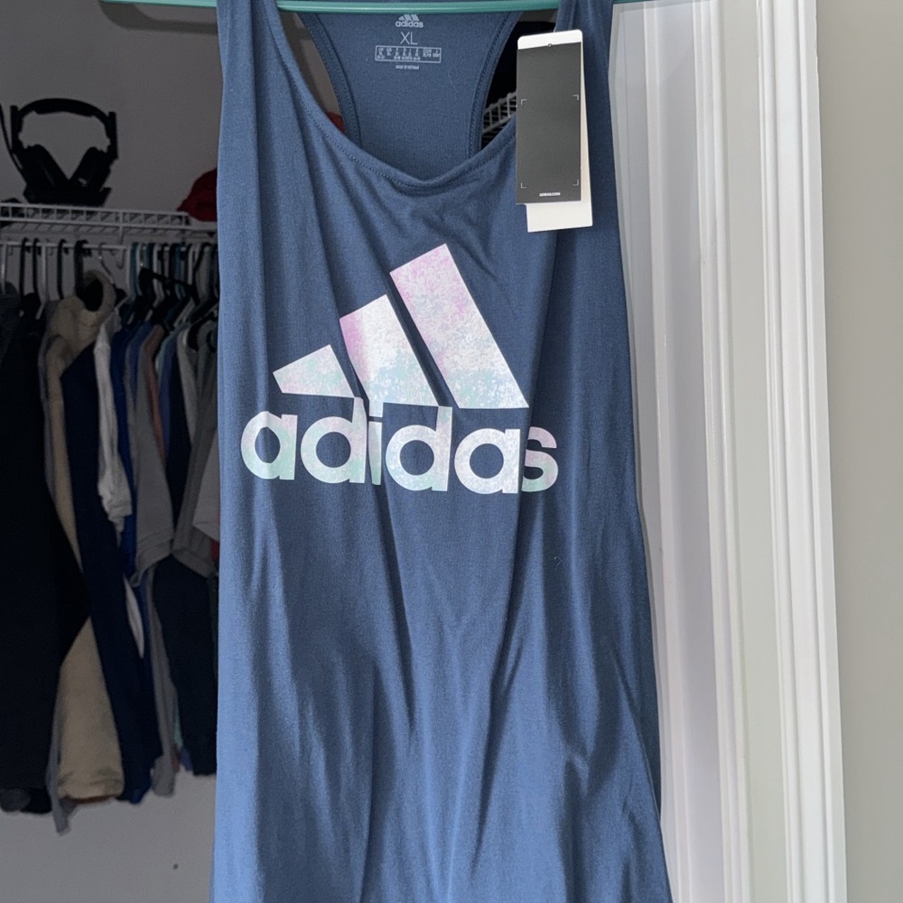 Adidas Blue Tank Top